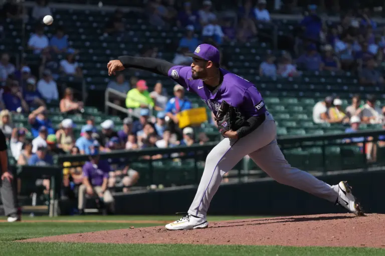 Antonio Senzatela had an encouraging outing for the Rockies to begin the season.