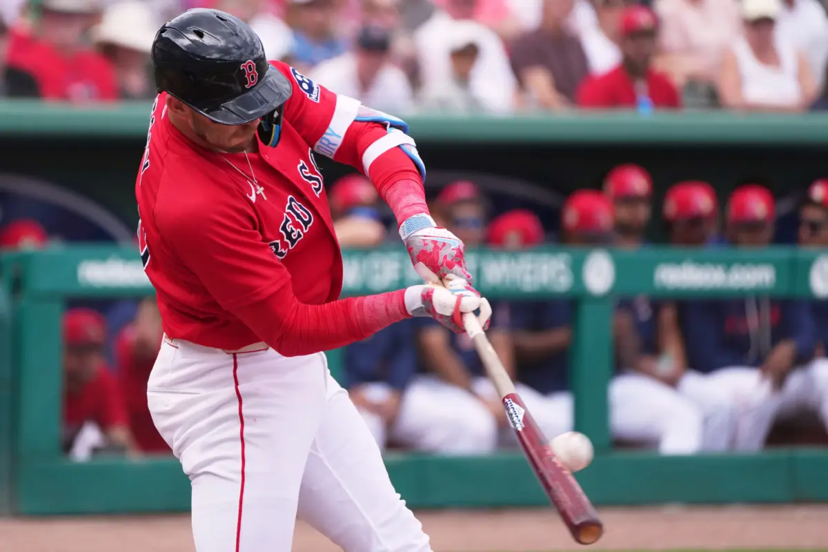 Trevor Story could be on pace for another big home run season with the Red Sox
