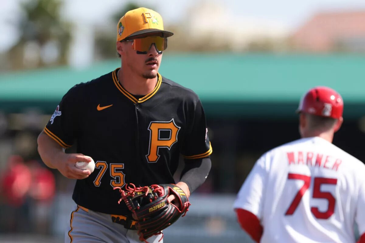 Konnor Griffin has finally been called up to the Majors ahead of the Pirates home debut