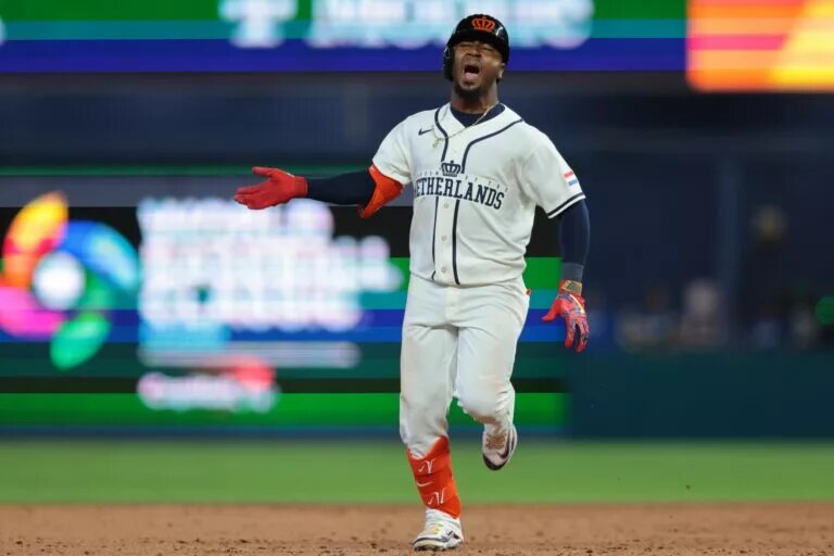 Ozzie Albies hit a walk-off home run in the WBC on Saturday as the Netherlands came back to defeat Nicaragua.