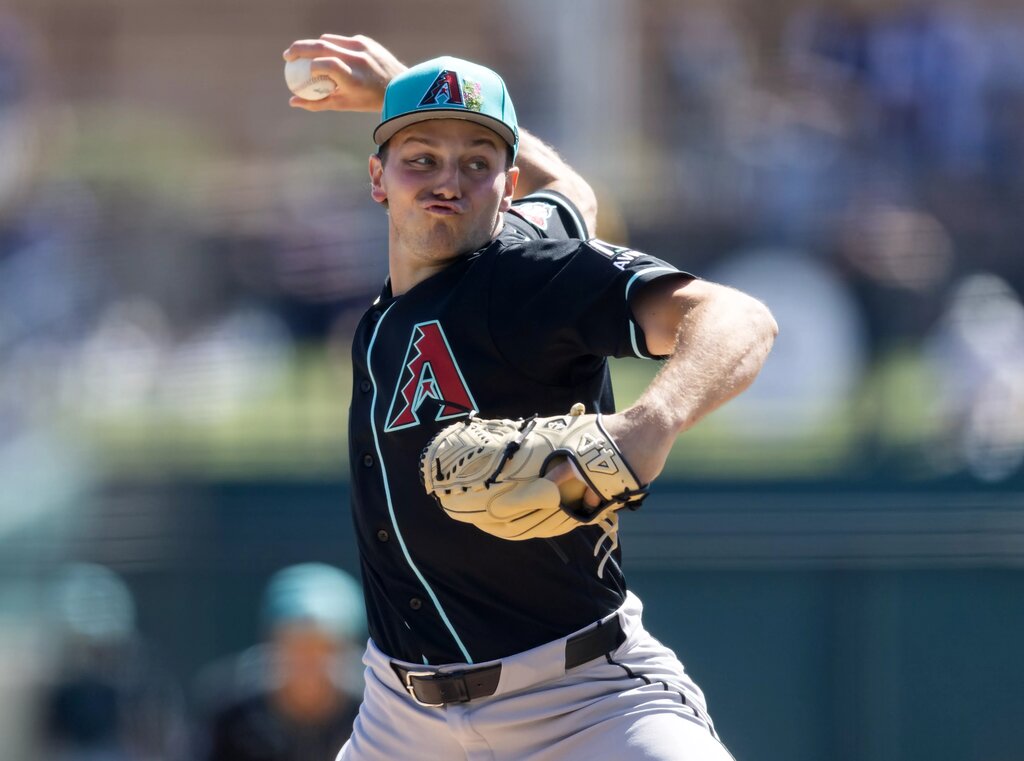 Brandon Pfaadt could be in store for a breakout season with the Diamondbacks.