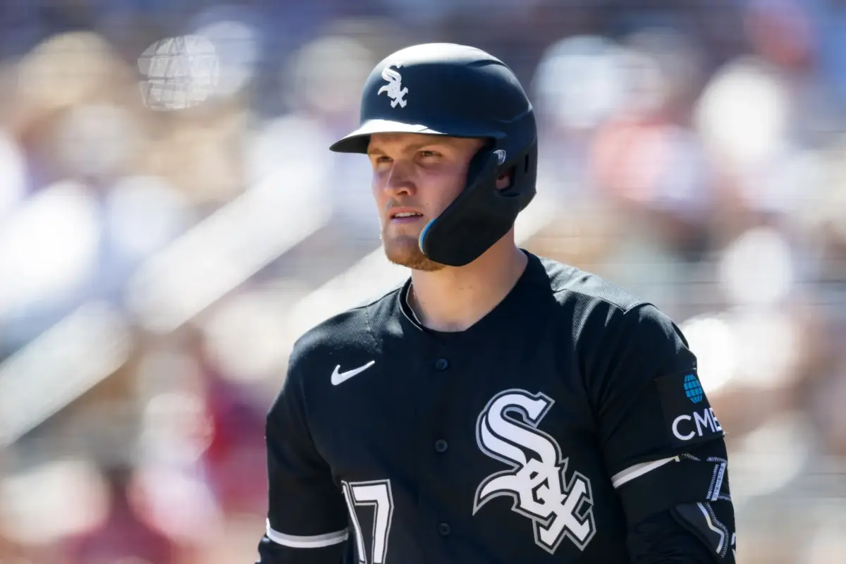 The White Sox traded infielder Curtis Mead to the Nationals on Saturday.