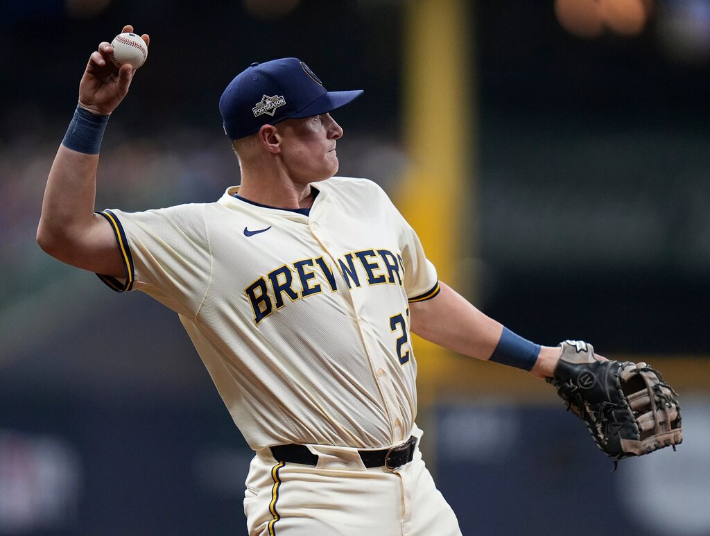 Andrew Vaughn is poised for a breakout year with the Milwaukee Brewers.