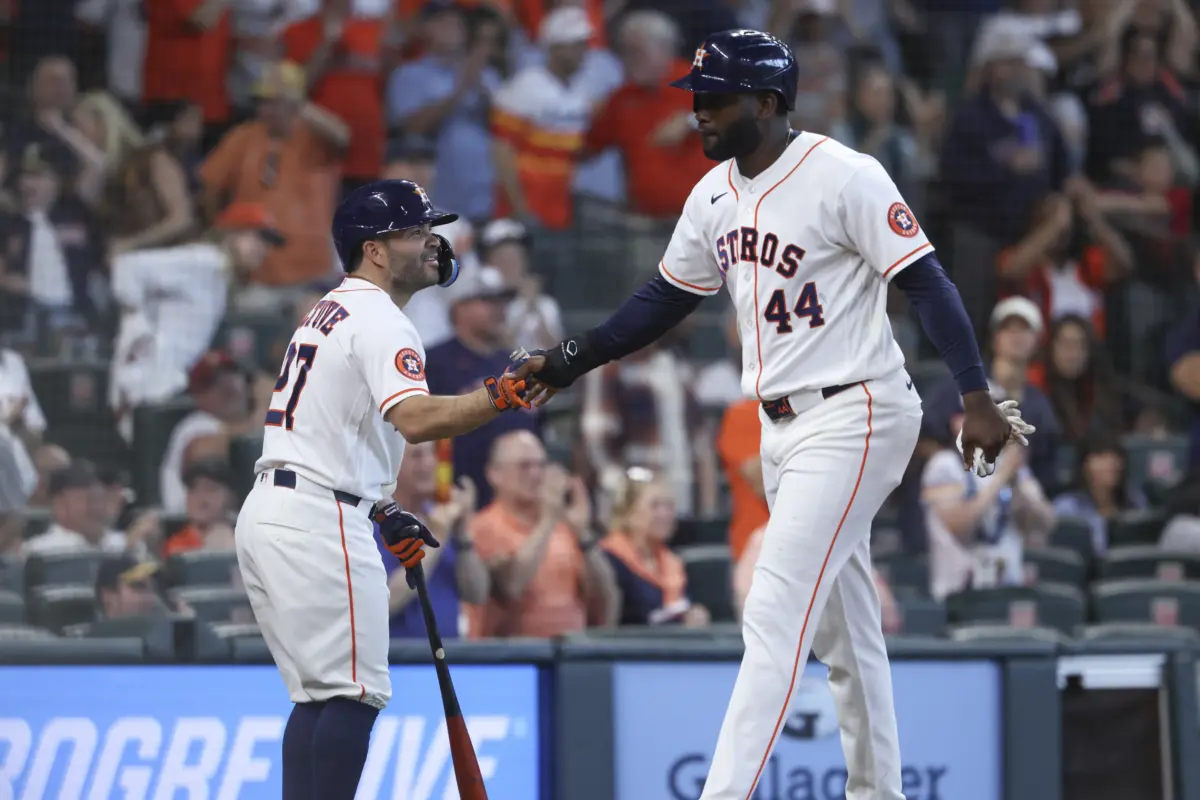 Yordan Alvarez is expected to be the Astros' primary DH this season.