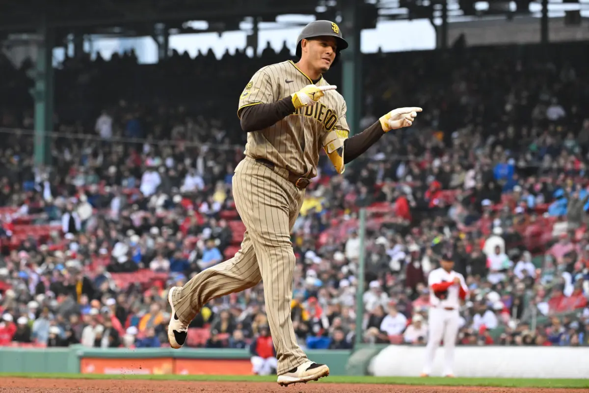 Manny Machado broke out of his slump in a win over the Red Sox on Easter Sunday as the Padres showed positive signs.