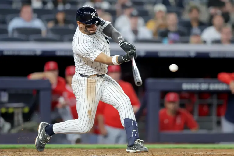José Caballero had a strong series against the Angels. But overall, he and Anthony Volpe have struggled offensively, leaving a void at shortstop in New York.