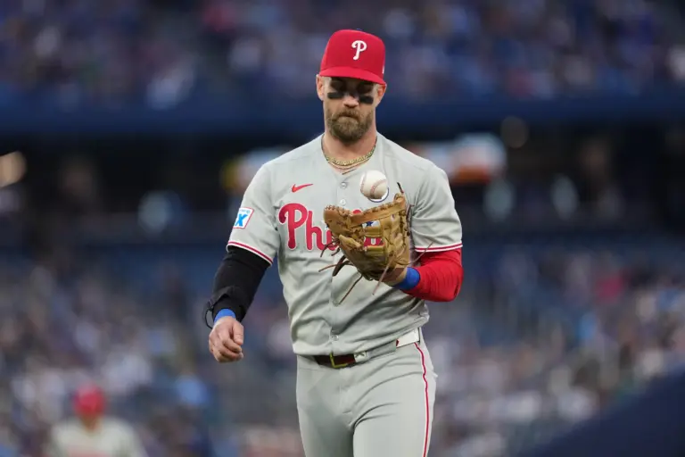 The Phillies star is elite as Bryce Harper should be in the NL MVP conversation.