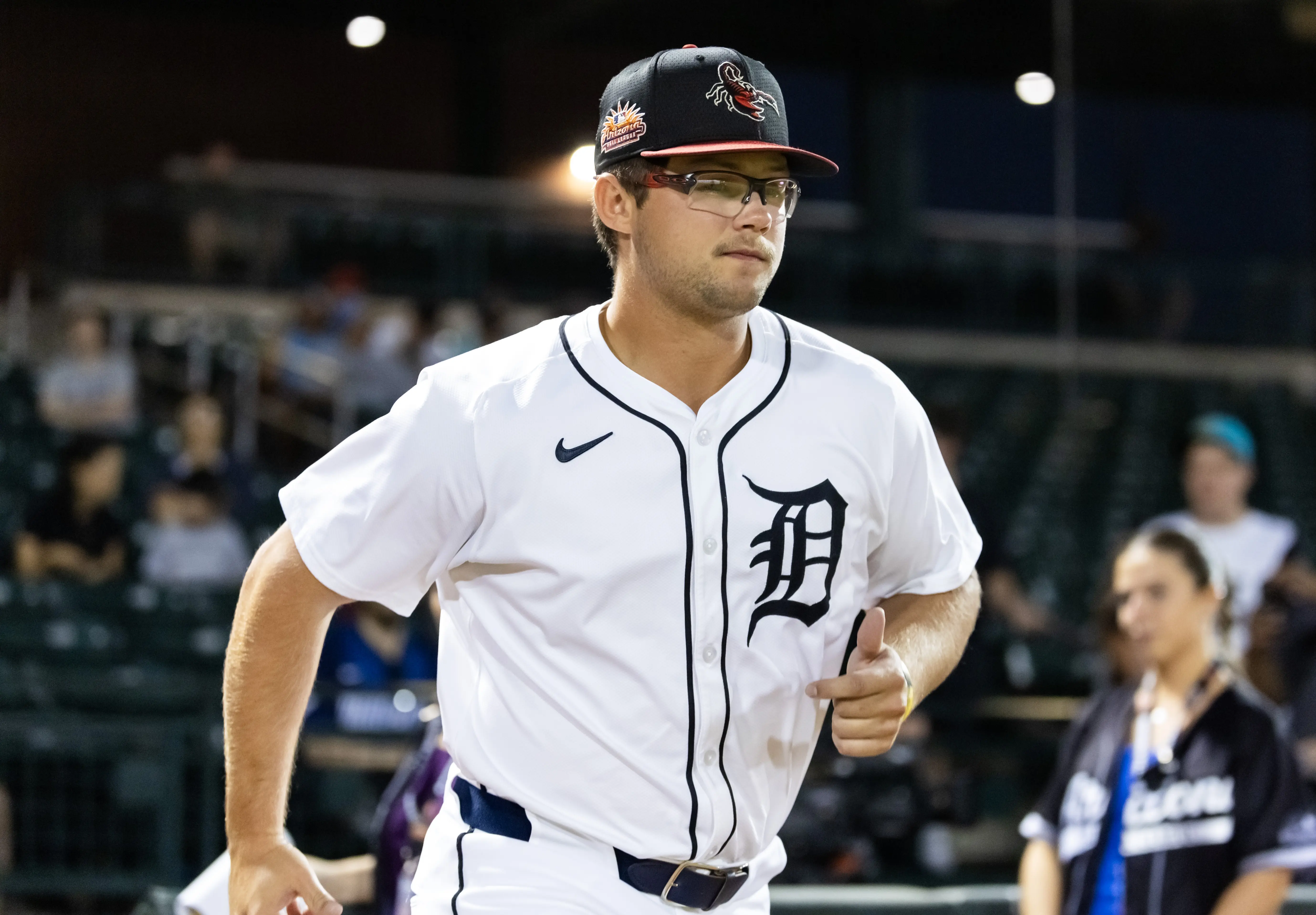 Tigers infielder Max Anderson during the Arizona Fall League Fall Stars Game at Sloan Park.