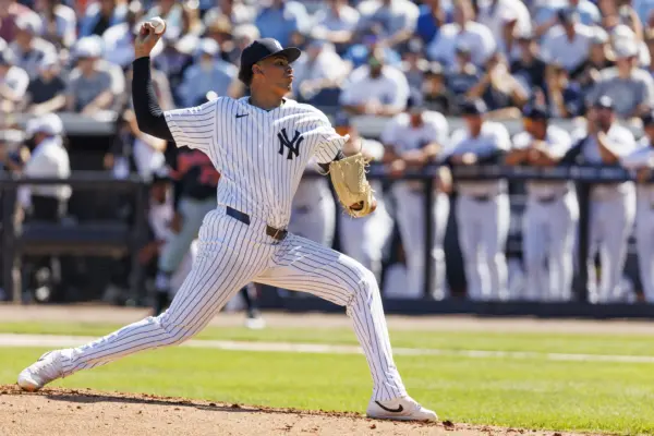 Yankees Place Young Hard-Throwing Pitcher on Triple-A Injured List