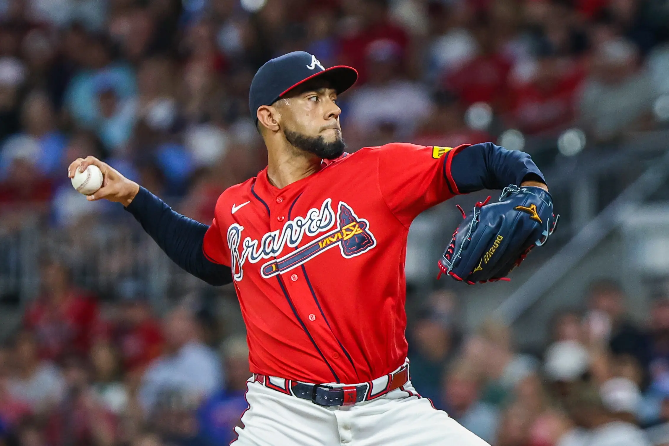 Robert Suarez has had a strong first half, but will not be representing the Atlanta Braves at the All-Star Game.