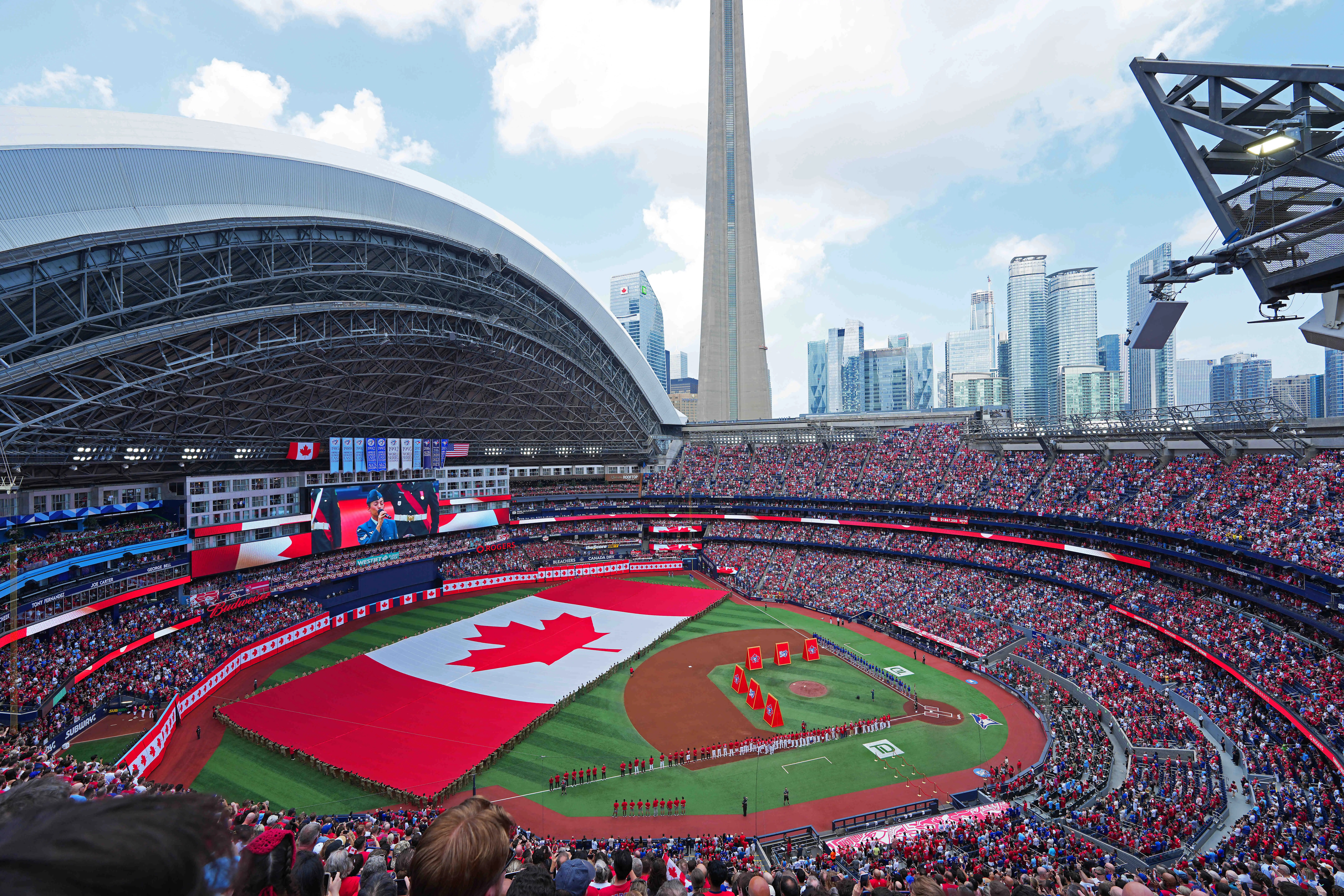 Rogers Centre is in the running to host a future All-Star Game.