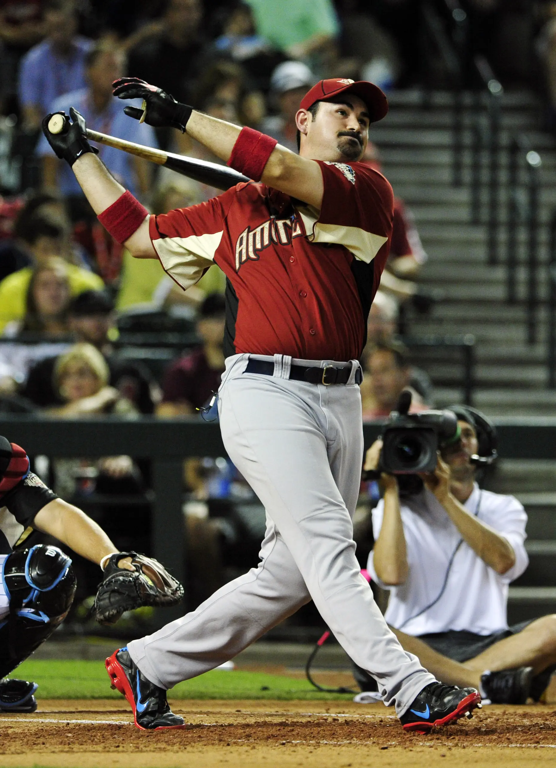 Adrian Gonzalez was the runner-up in the 2011 Home Run Derby.