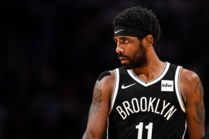 Kyrie Irving of the Brooklyn Nets