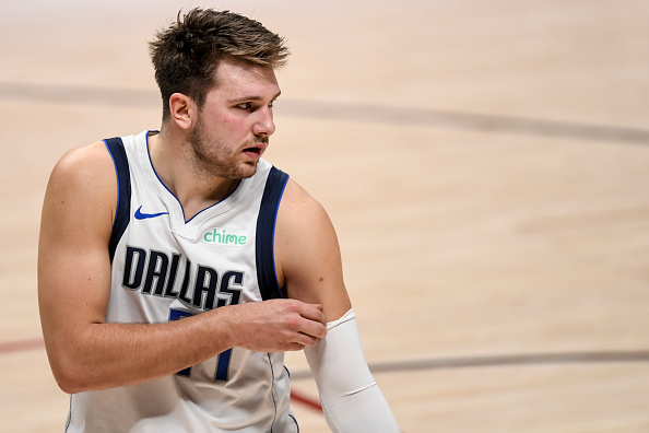 Luka Doncic vs the Phoenix Suns in Game 7
