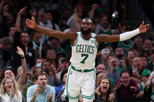 Boston Celtics Jaylen Brown 2023 NBA All-Star Blue Jersey – US Soccer Hall