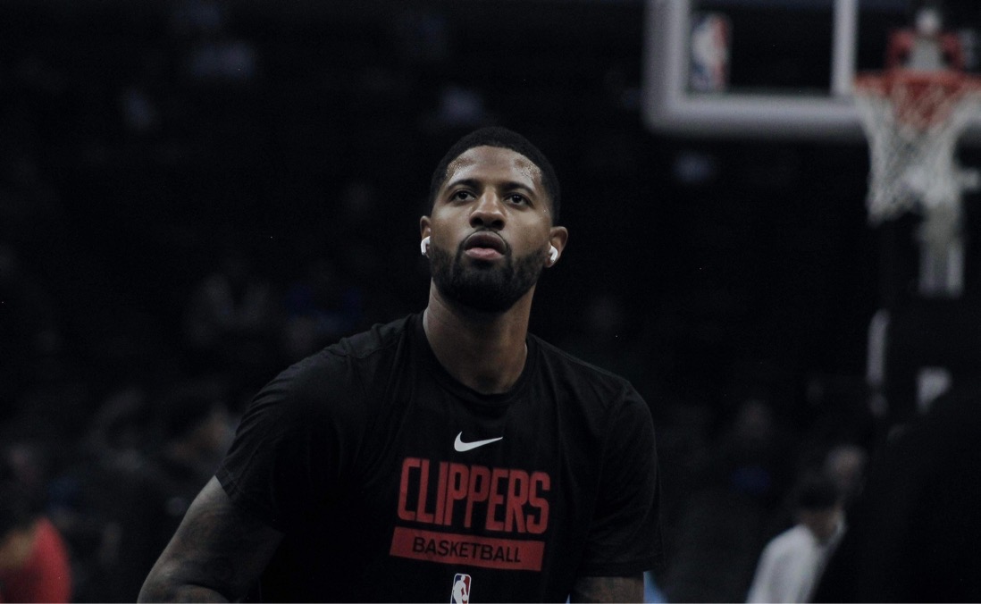 Paul George part of the LA Clippers group battling health for reps.