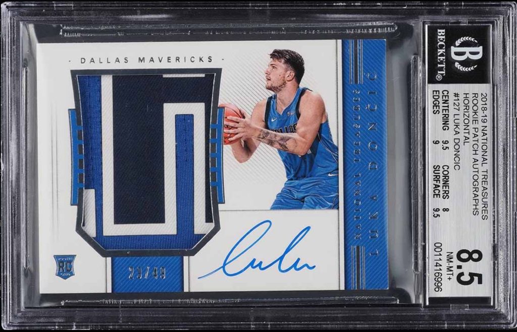 Luka Doncic one of the 10 best basketball cards to own