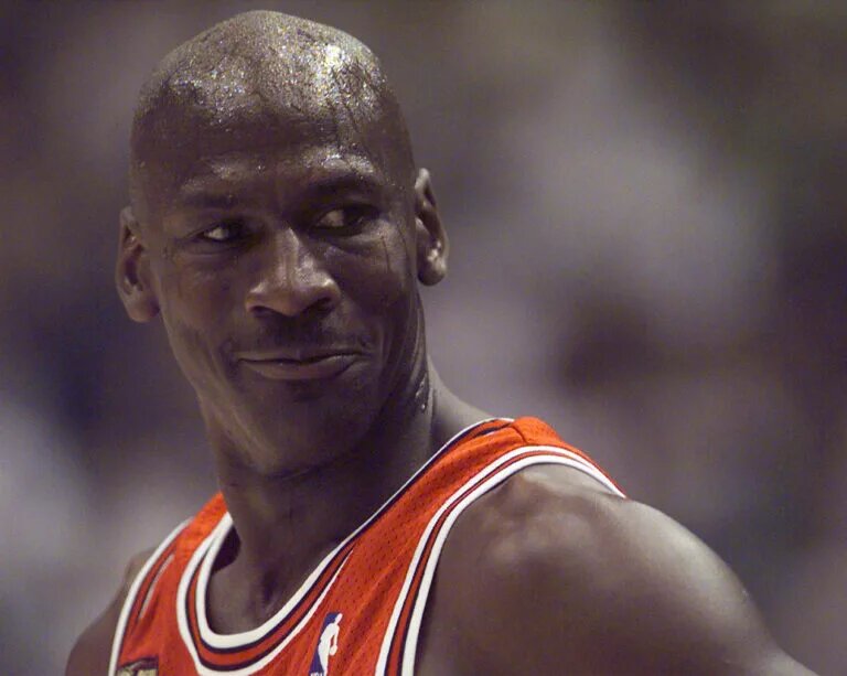Michael Jordan for the Chicago Bulls