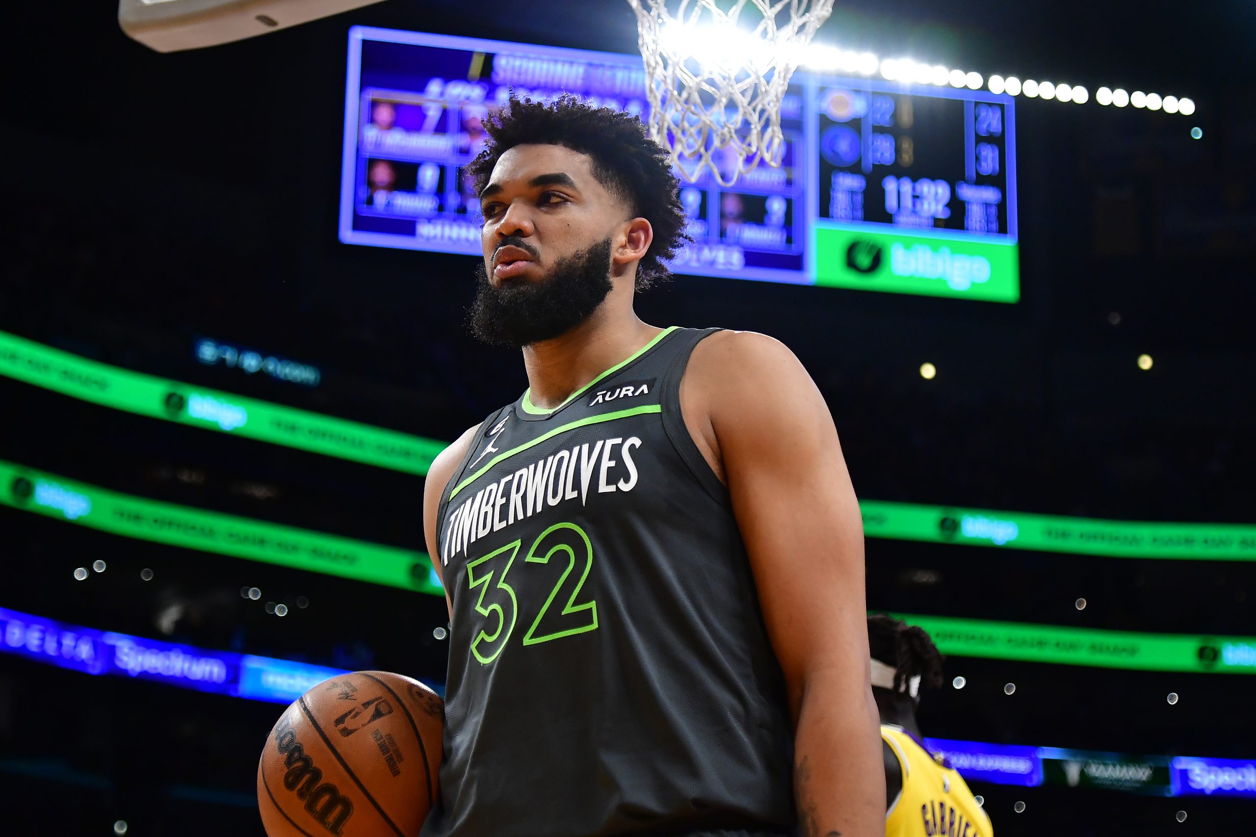 Timberewolves experiment with Rudy Gobert, Karl-Anthony Towns