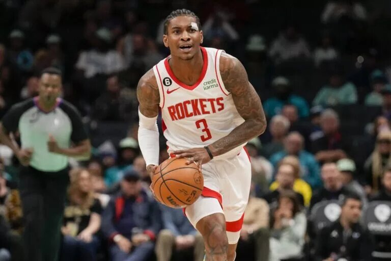 Kevin Porter Jr could be part of a Houston Rockets trade out of the number 4 spot