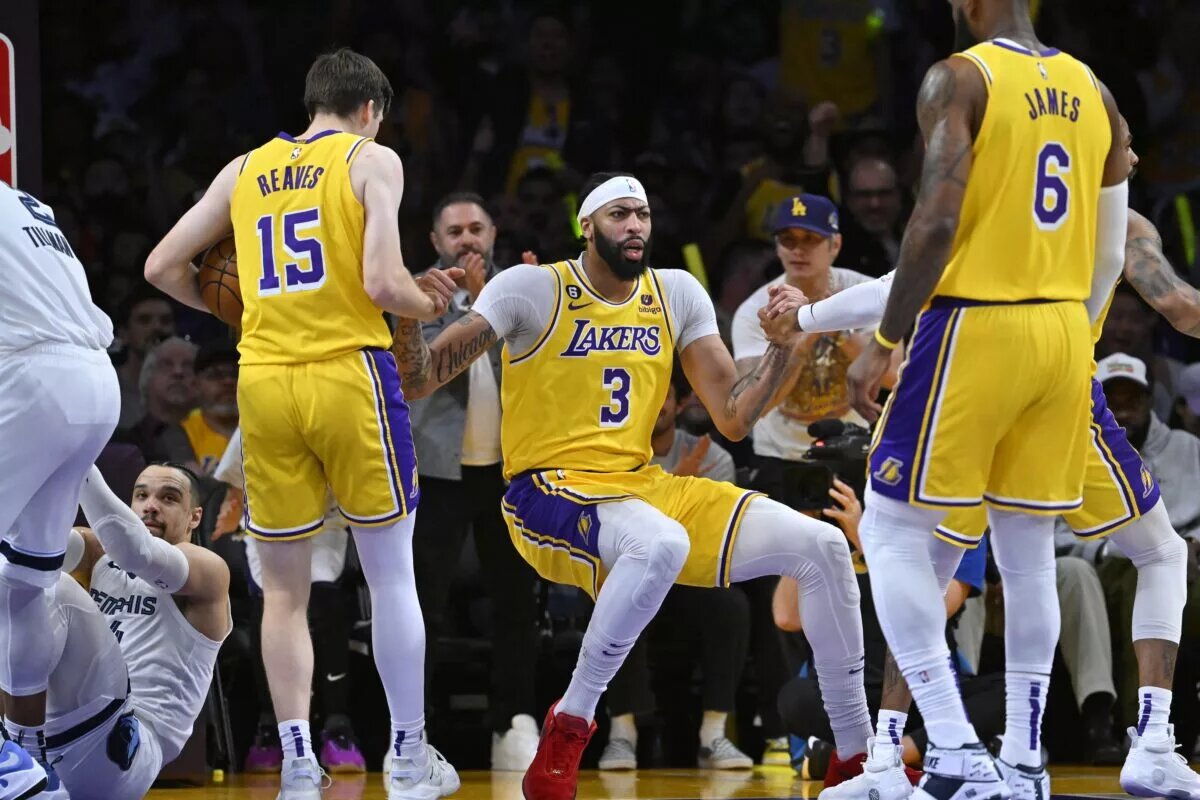 Anthony Davis is a key cog in the wheel for the Lakers Warriors series