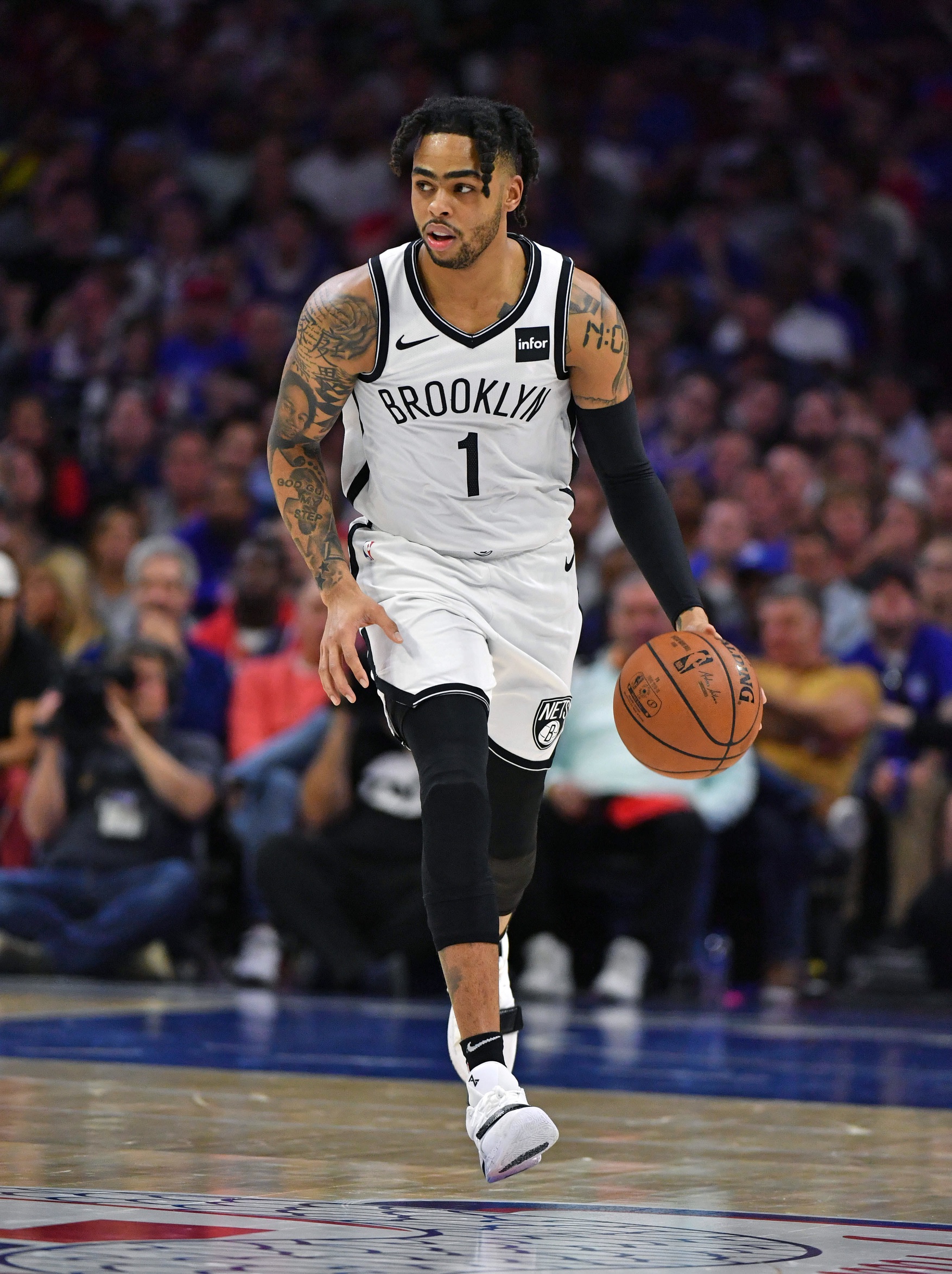 D'Angelo Russell was a huge part of the Brooklyn Nets transition