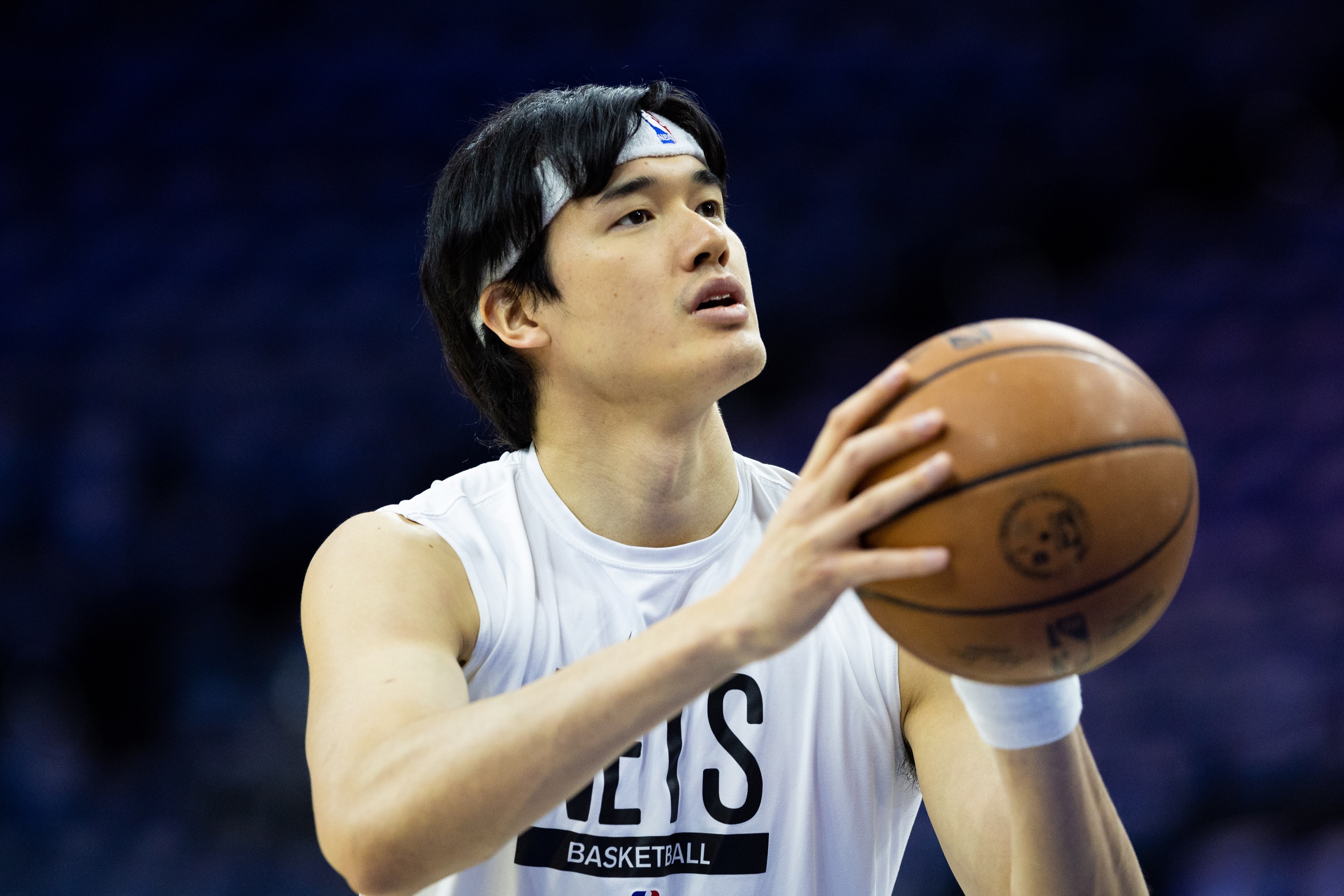 Yuta Watanabe 18 2022-23 Brooklyn Nets White Association Edition