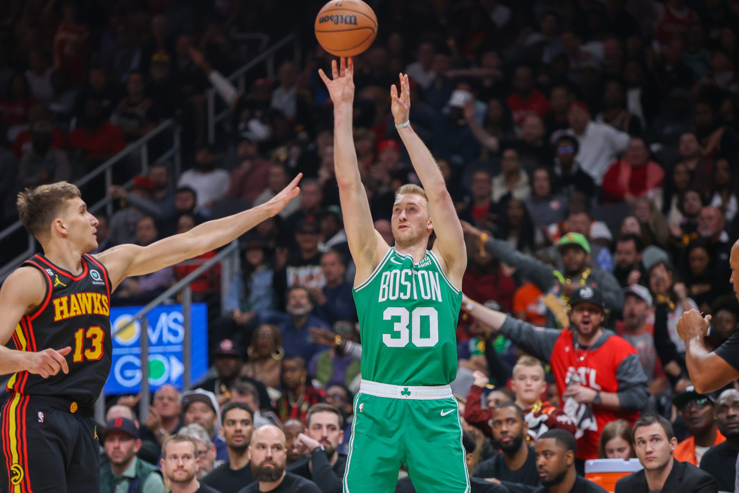 Celtics rotation battles: Sam Hauser vs Oshae Brissett - Last Word On  Basketball