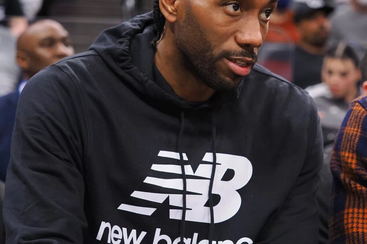 Mar 3, 2023; Sacramento, California, USA; Los Angeles Clippers small forward Kawhi Leonard on the bench during the second quarter against the Sacramento Kings at Golden 1 Center. Mandatory Credit: Kelley L Cox-USA TODAY Sports