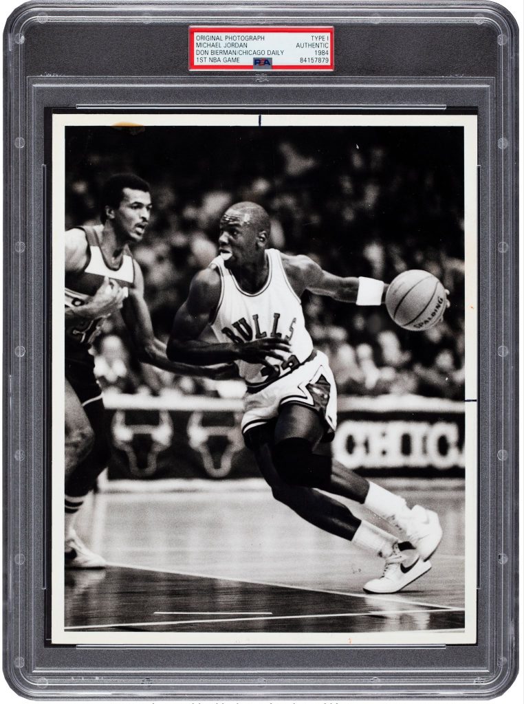 Michael Jordan's NBA debut with the 1984 Chicago Bulls