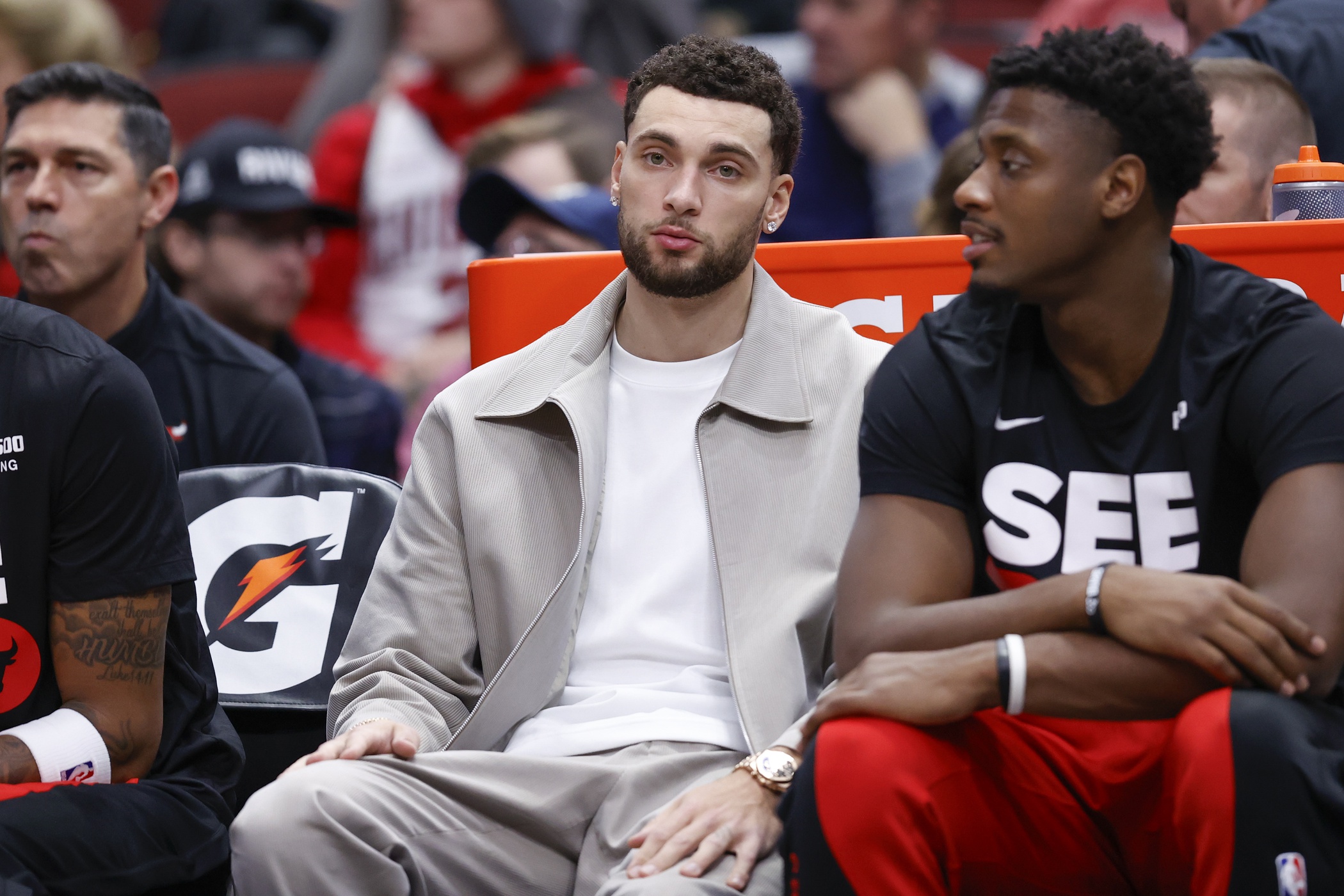 Zach LaVine is out for several weeks with a foot injury. Should the Chicago Bulls move him?