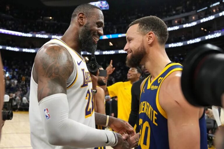 Steph Curry vs LeBron James makes for great TV