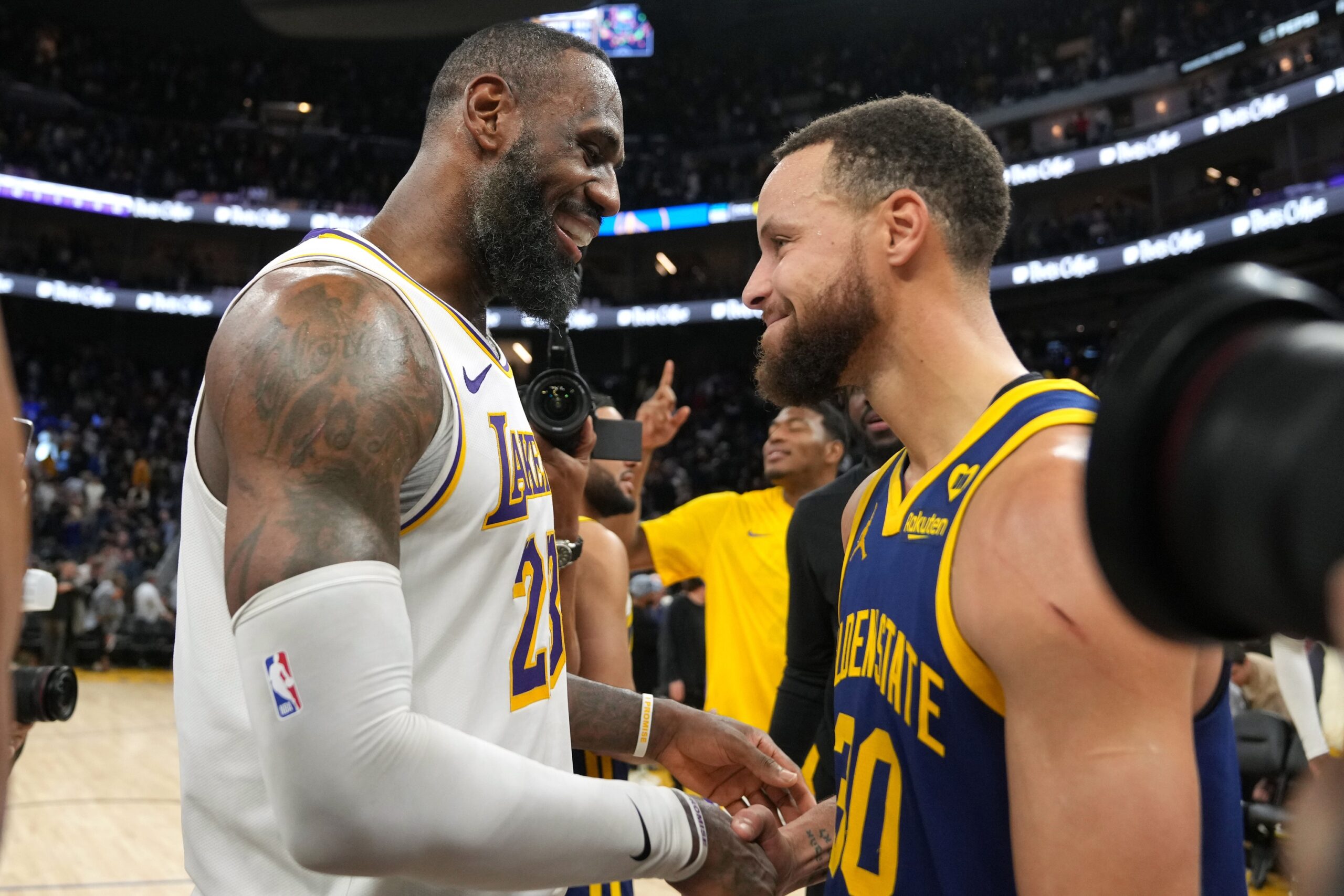 Steph Curry vs LeBron James makes for great TV