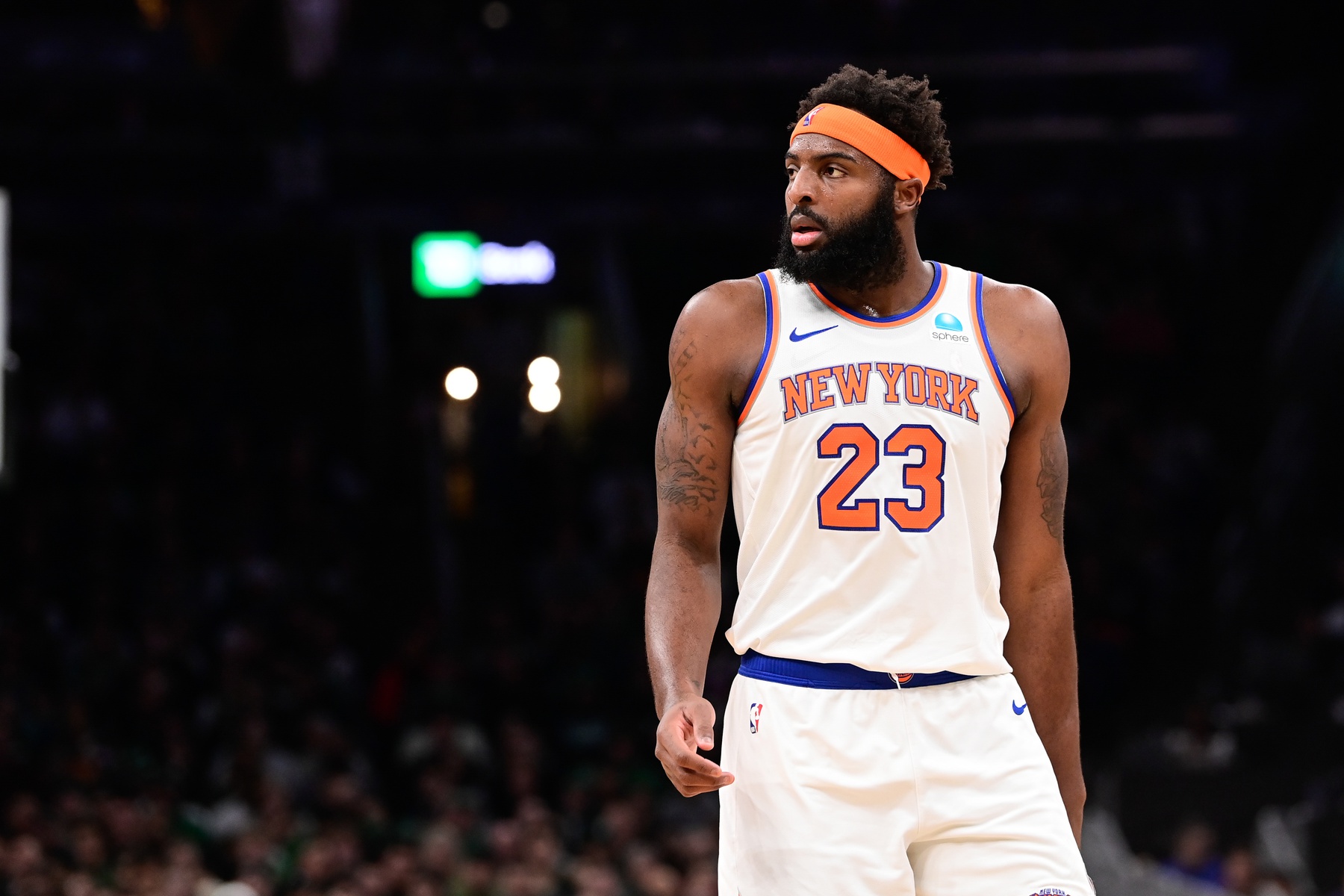 Mitchell Robinson looks to be returning soon for the New York Knicks