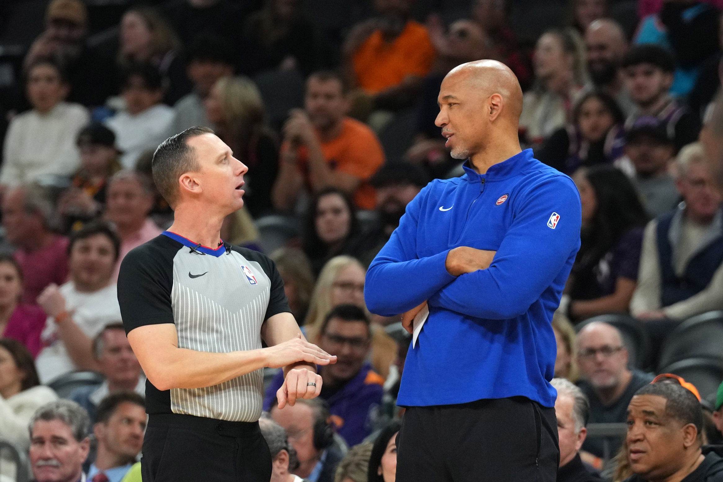 Monty Williams is furious with NBA officials.