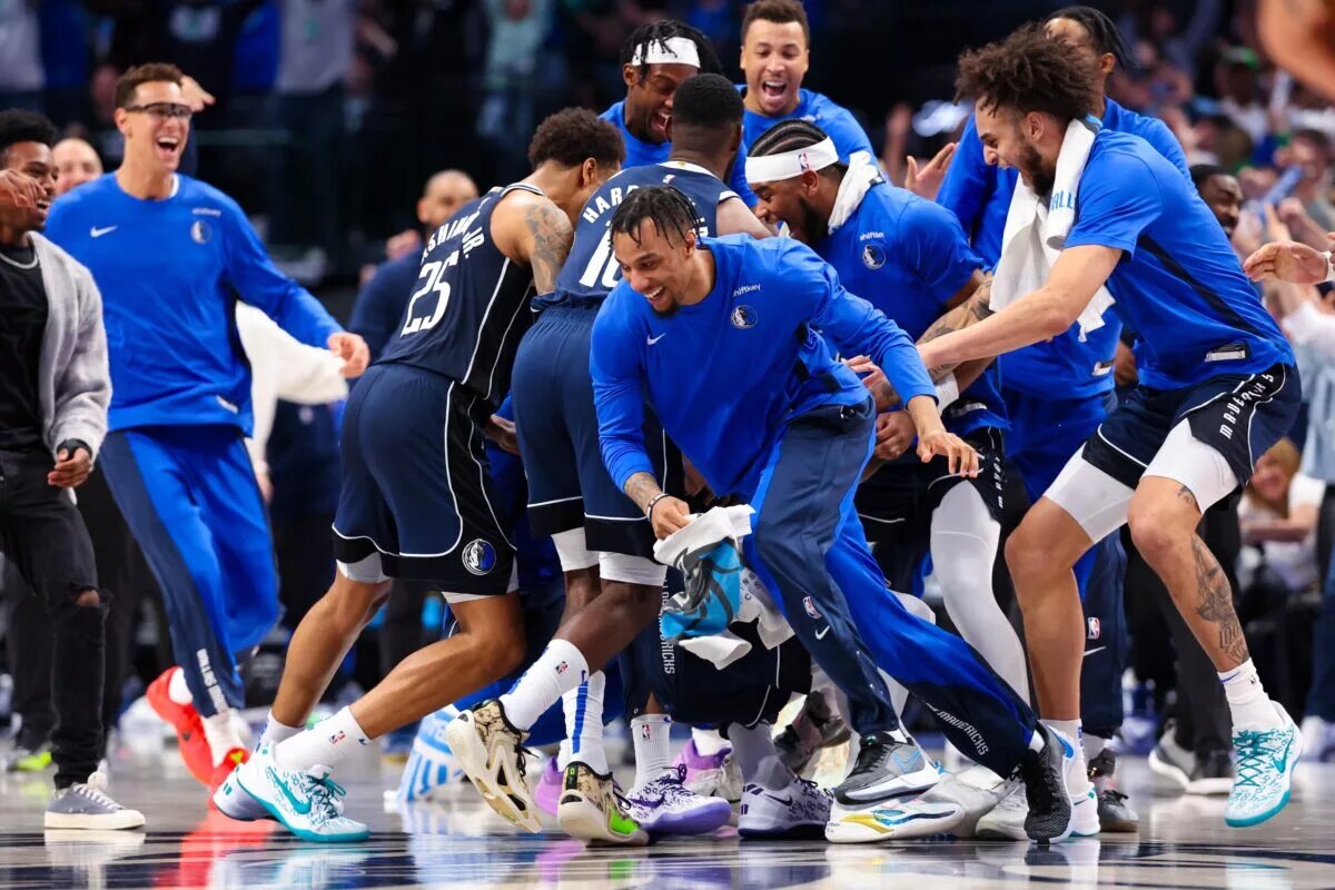 Dallas Mavericks after Kyrie Irving makes game-winner