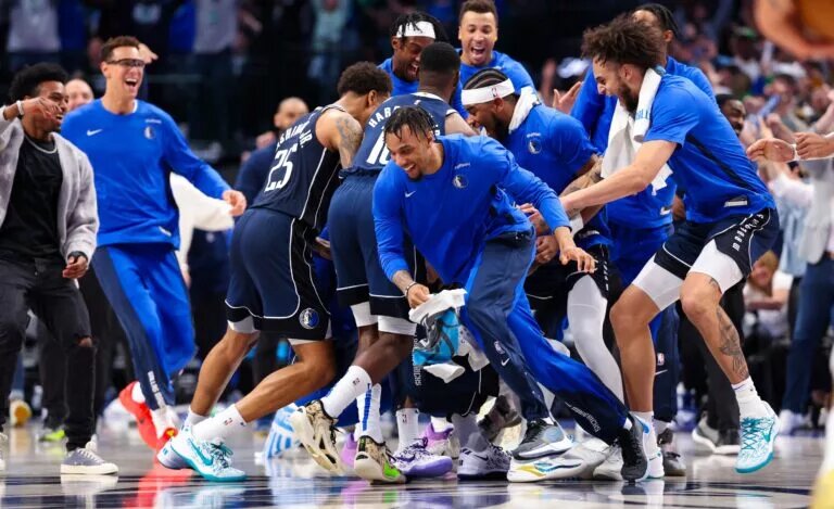 Dallas Mavericks after Kyrie Irving makes game-winner