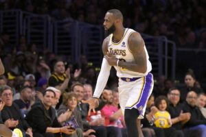 Los Angeles Lakers forward LeBron James, potential NBA free agent