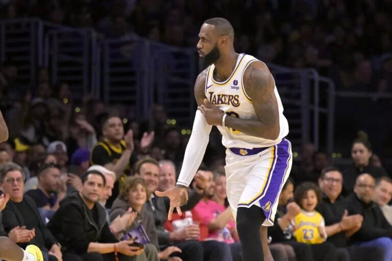 Los Angeles Lakers forward LeBron James, potential NBA free agent