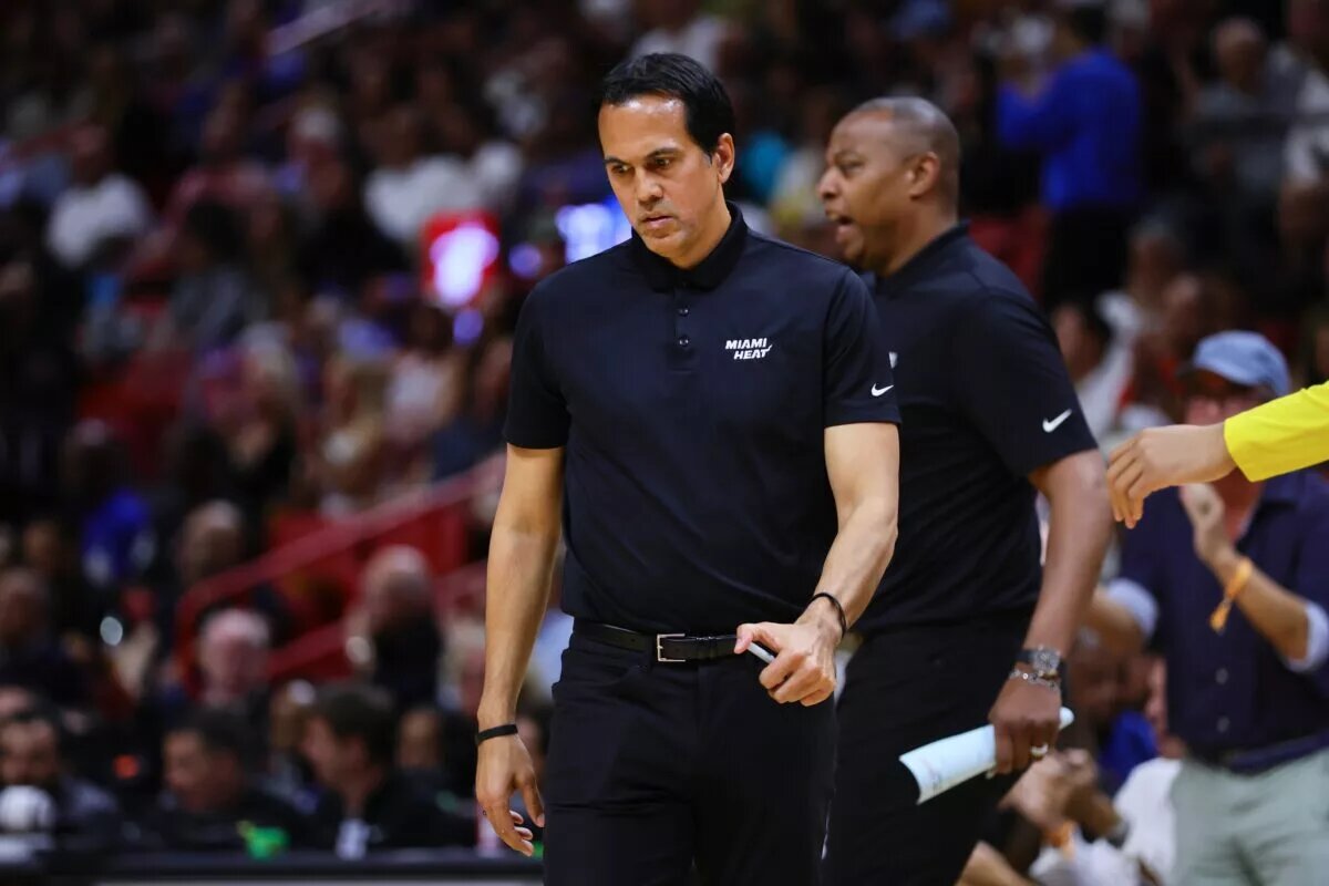 Miami Heat coach Erik Spoelstra