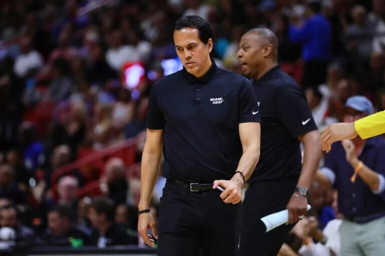 Miami Heat coach Erik Spoelstra