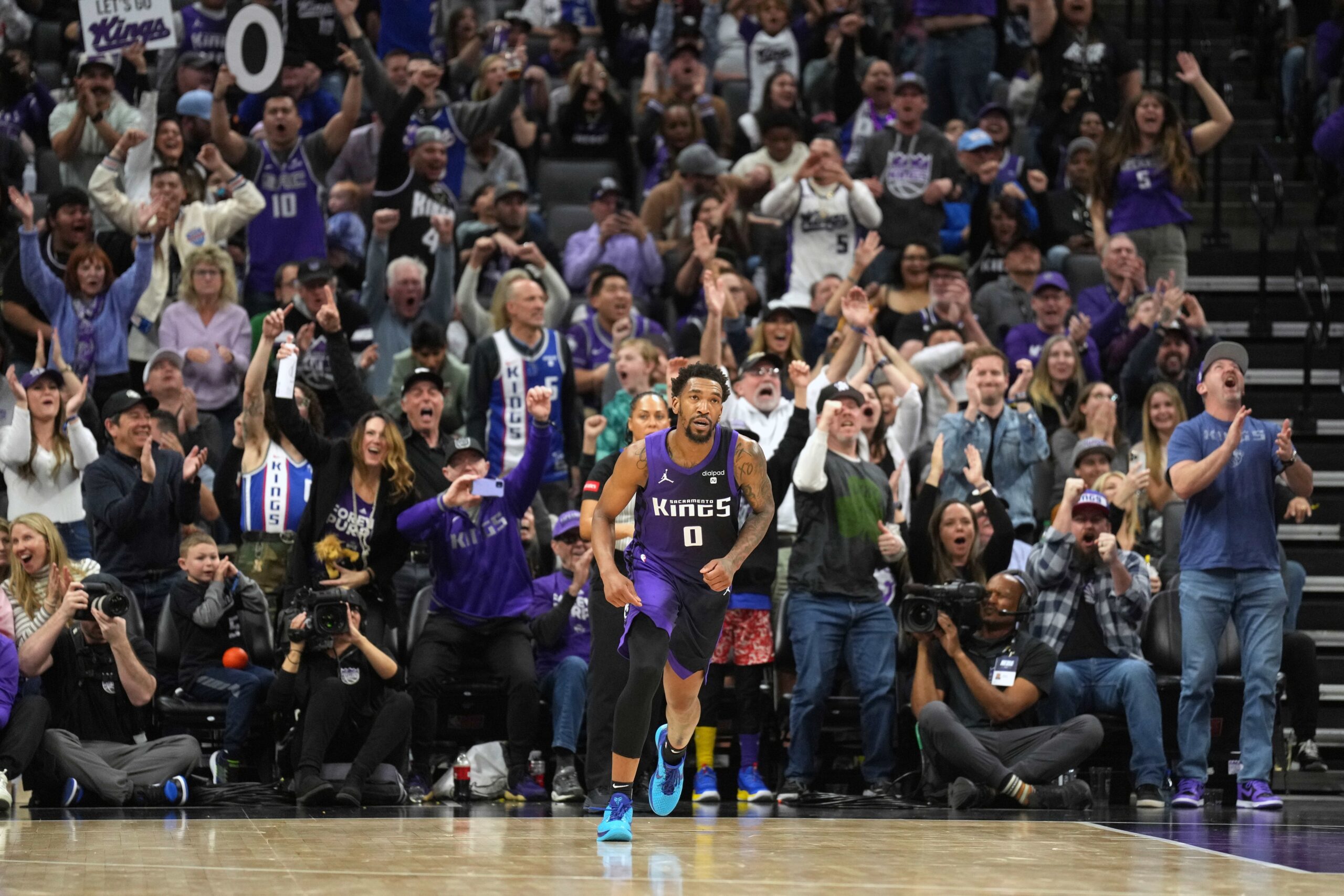 Sixth Man of the Year candidate, Malik Monk, in front of Sacramento Kings crowd