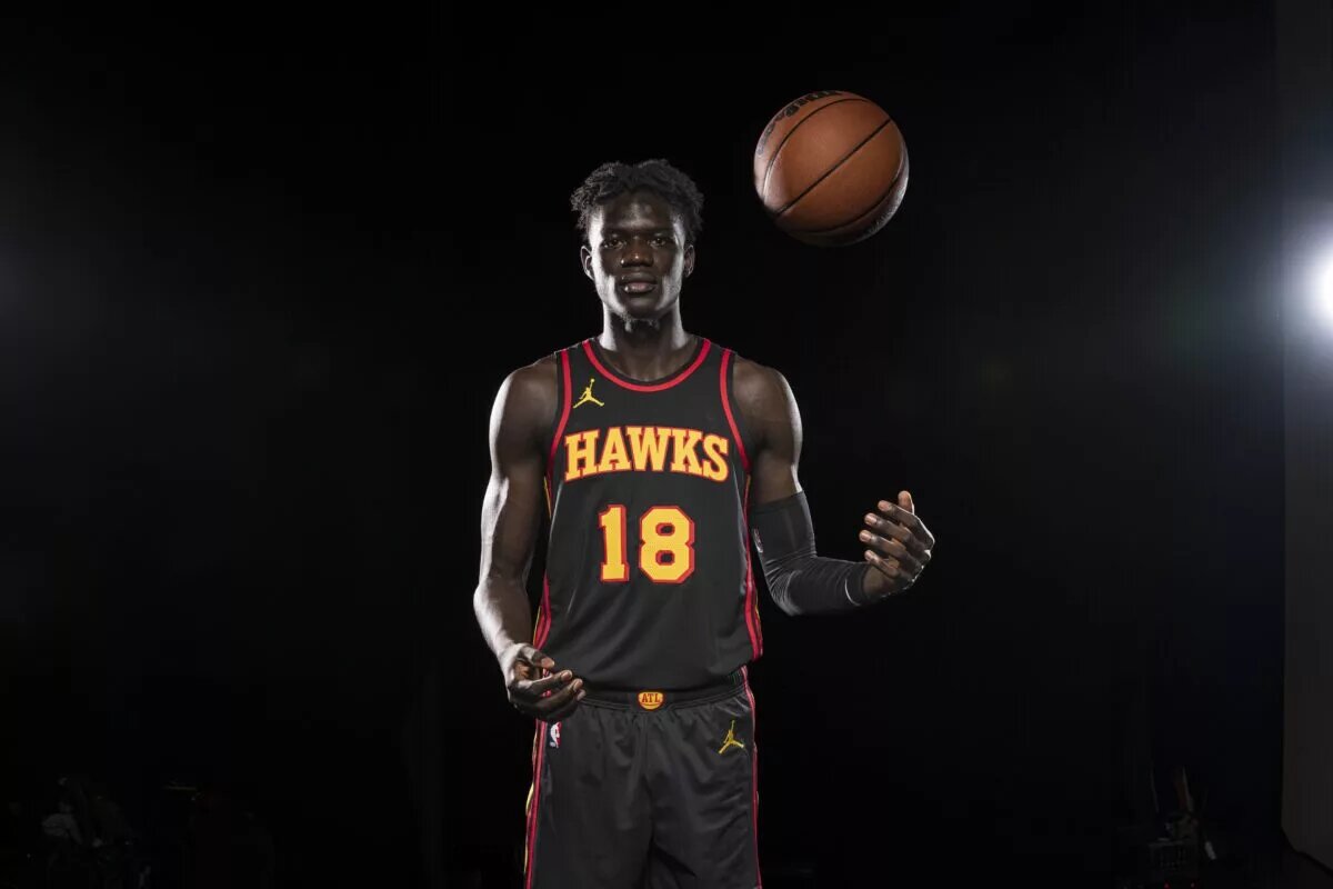 Atlanta Hawks rookie Mouhamed Gueye
