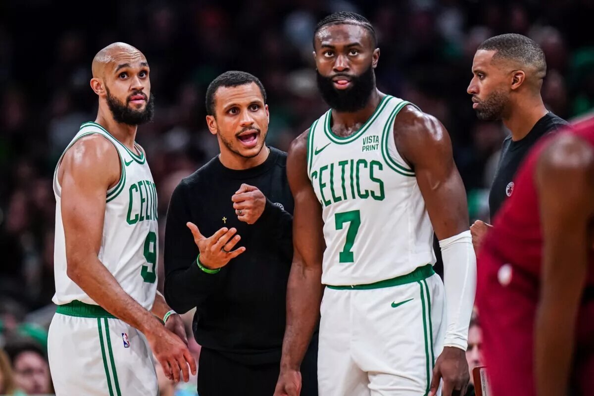 Derrick White and Jaylen Brown are two All-Defense Candidates.