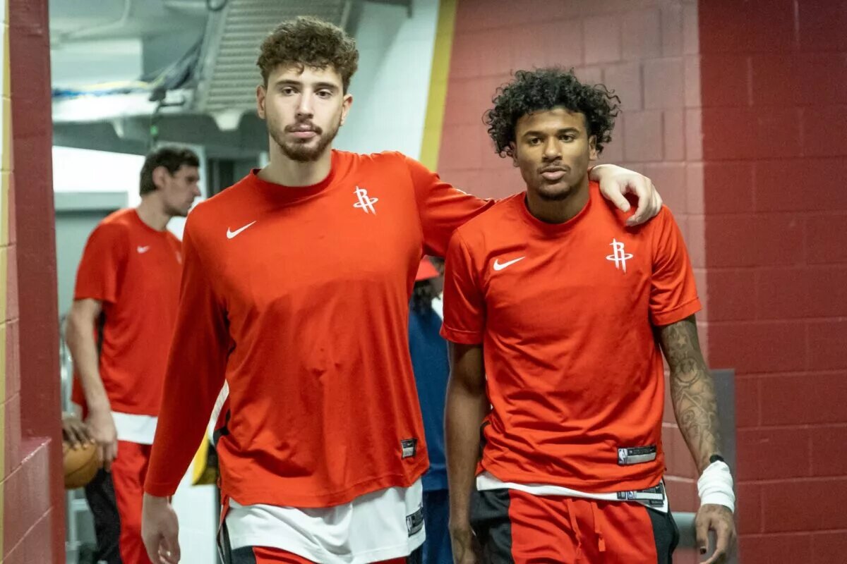 Houston Rockets first-round picks Alperen Sengun and Jalen Green
