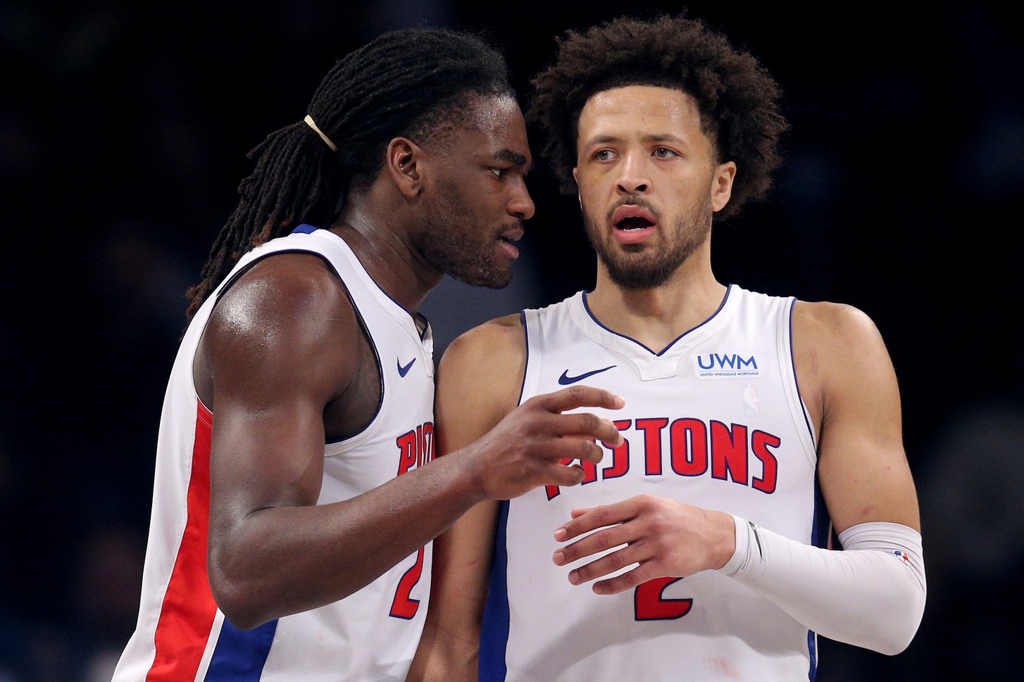 Isaiah Stewart and Cade Cunningham are dealing with injuries for the Pistons.