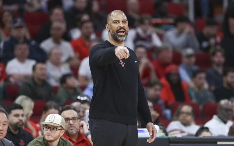 Ime Udoka talks about Alperen Sengun's historic stat.