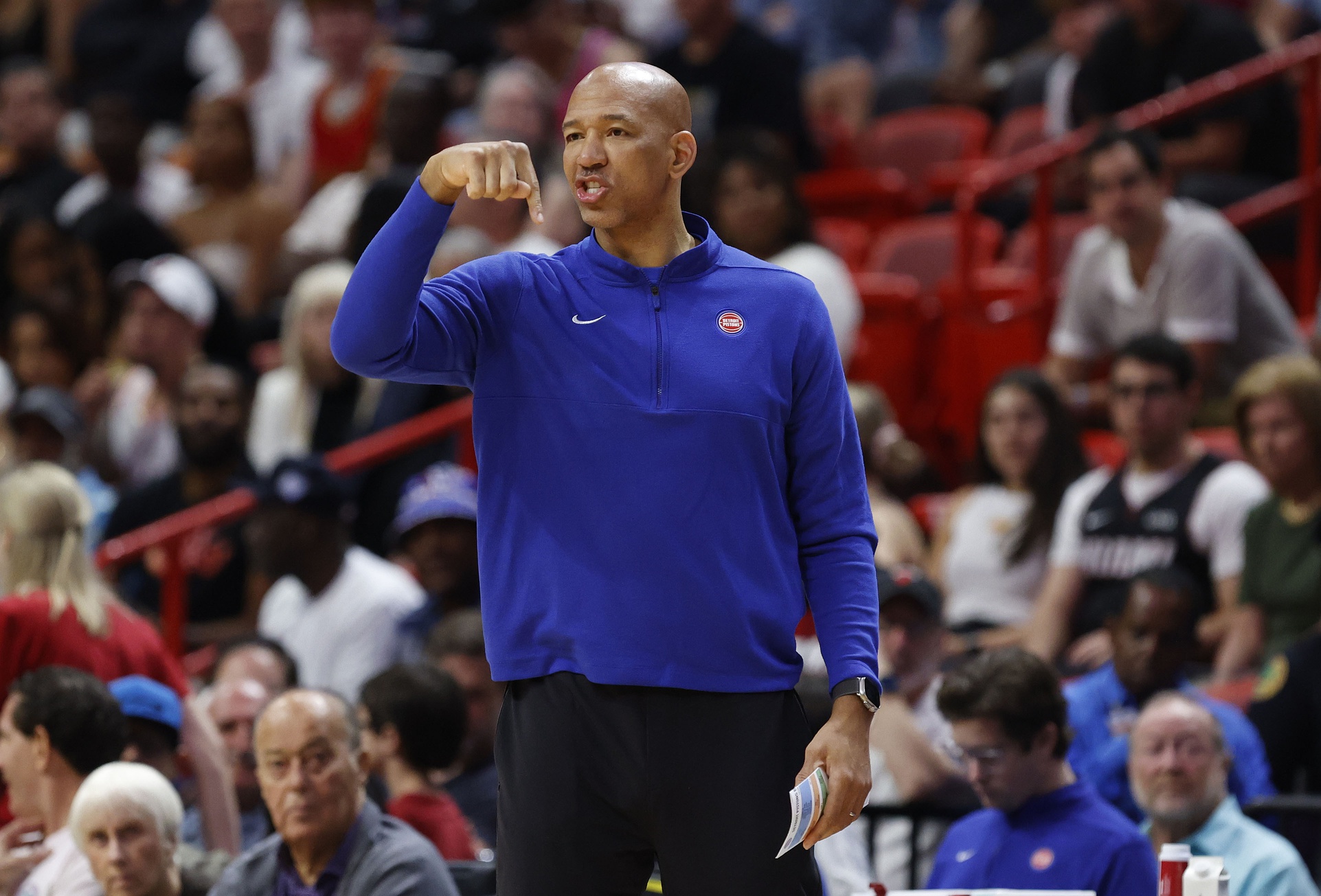 Monty Williams and the Pistons had a long buyout season.