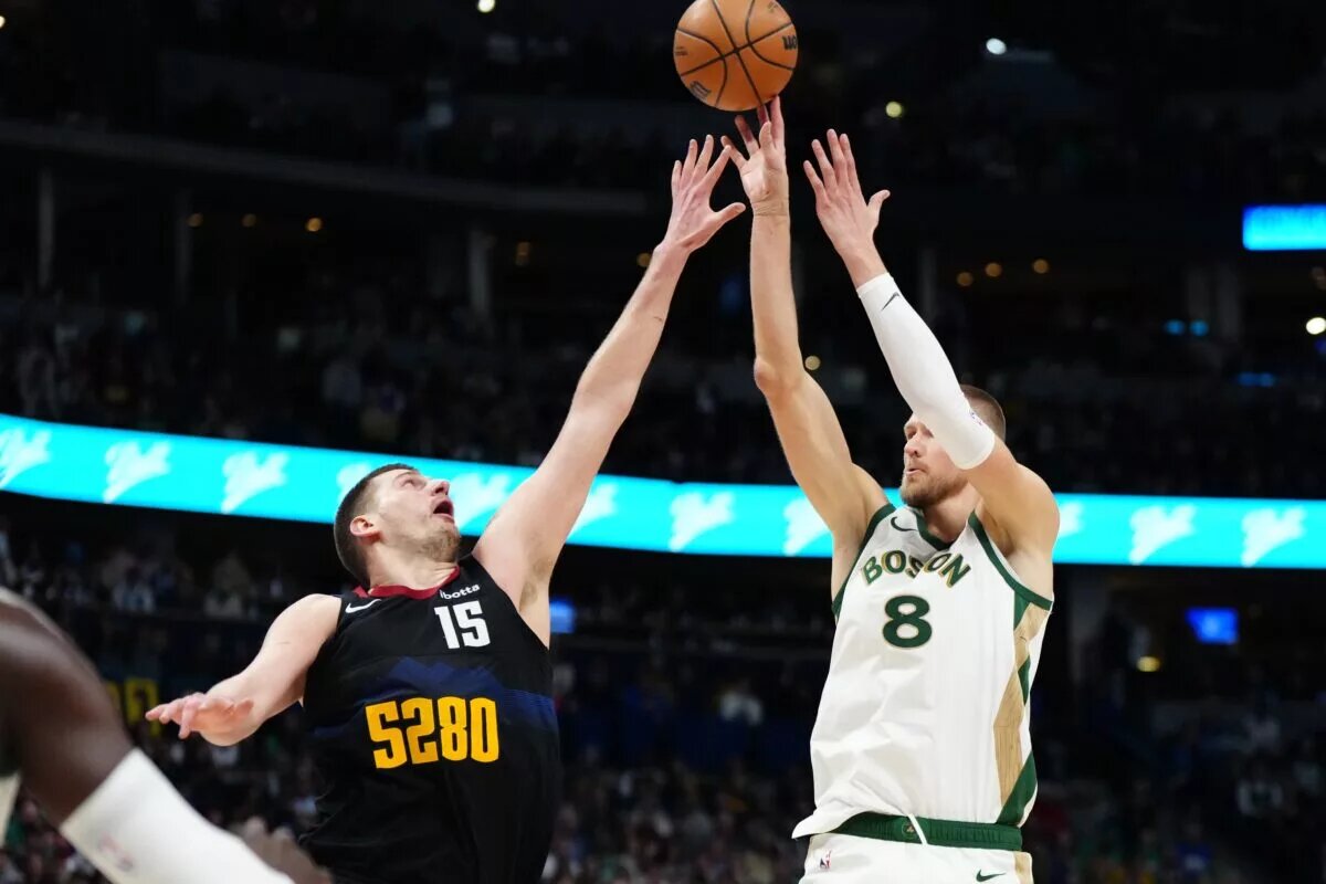 The Celtics and Nuggets are two NBA contenders.