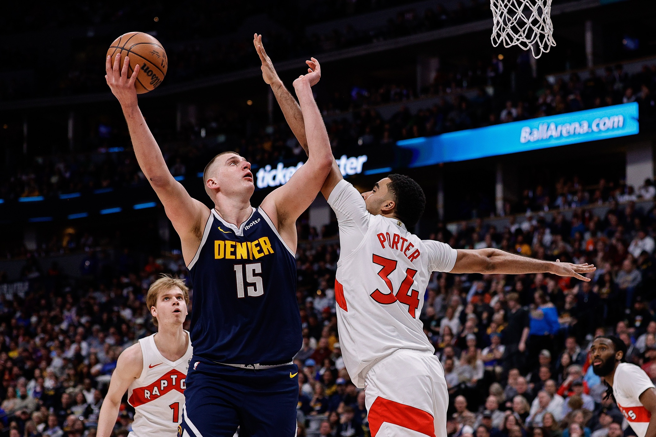 Nikola Jokic made history again with his stat line on Monday.